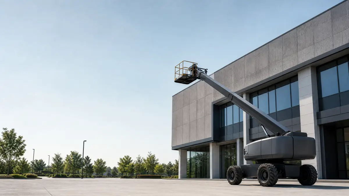 Boom Lifts jobsite access in McAllen